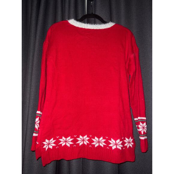 Ugly Christmas Sweater Xmas Size Medium Cat - Picture 3 of 3
